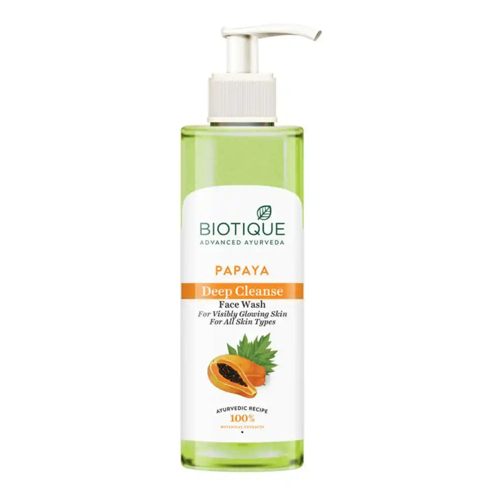 Biotique - Papaya Deep Cleanse Face Wash (200ml)