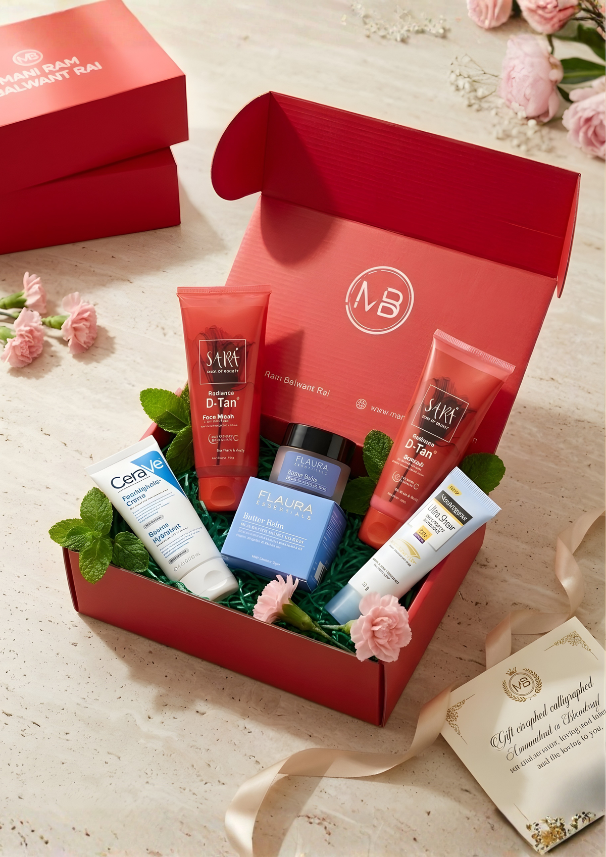 Mothers' day gift Celebrate Mother's Day with Premium Skin Care Gift Pack Face wash,Moisturizing Cream,Sunscreen,Scrub