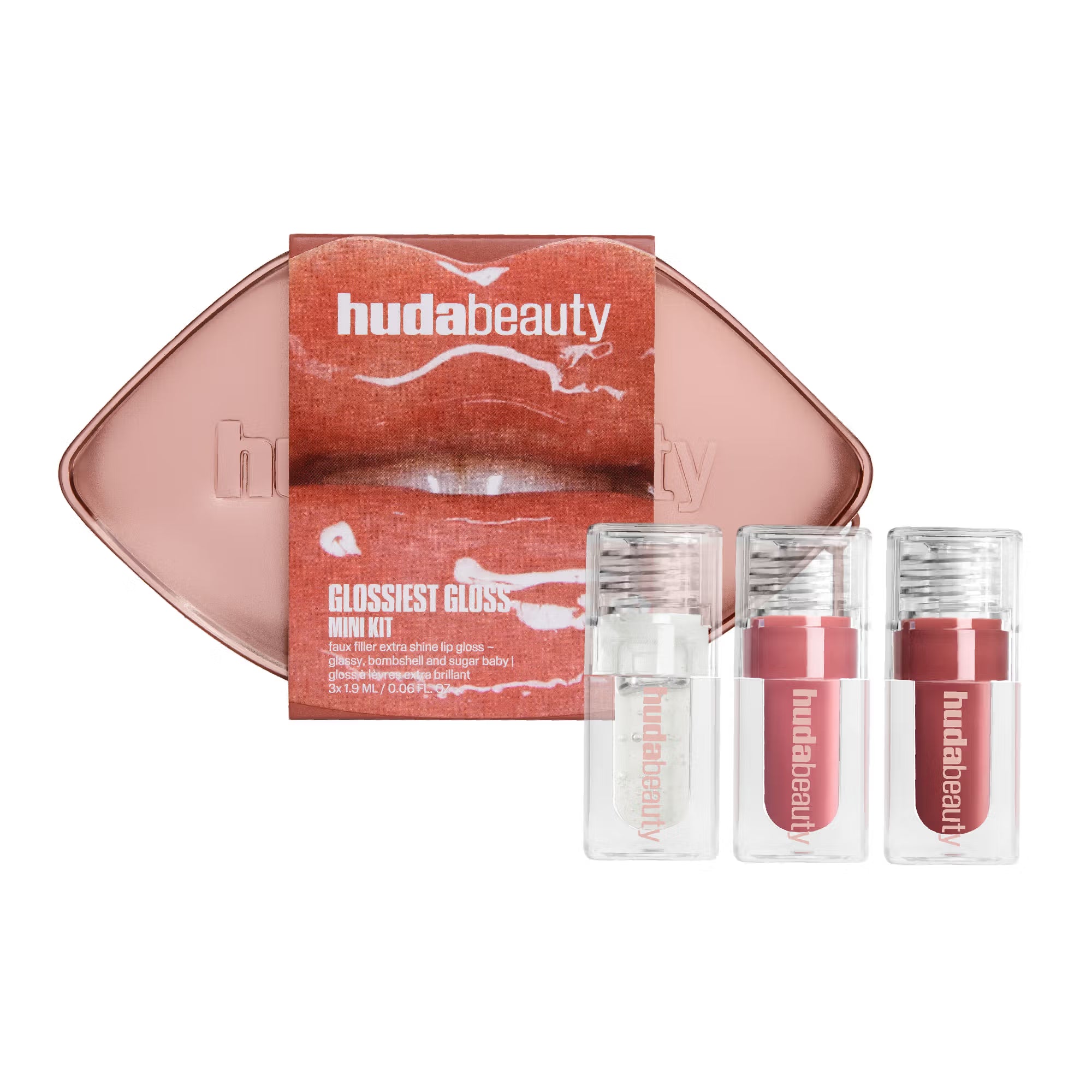 Huda Beauty - Glossiest Gloss Mini Kit