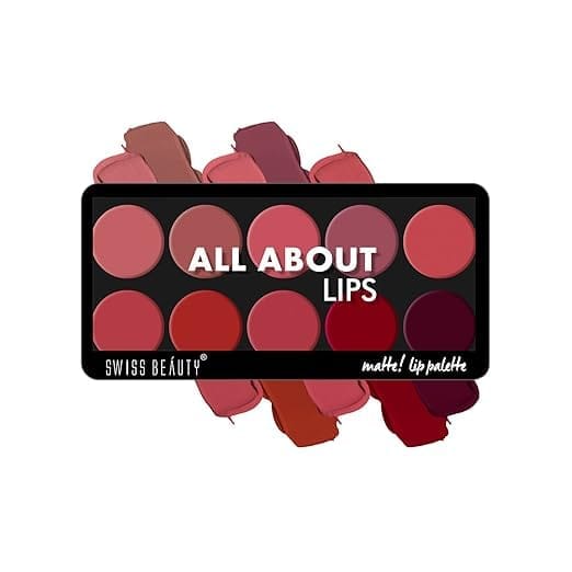 Swiss Beauty - All About Lips Matte Lip Palette