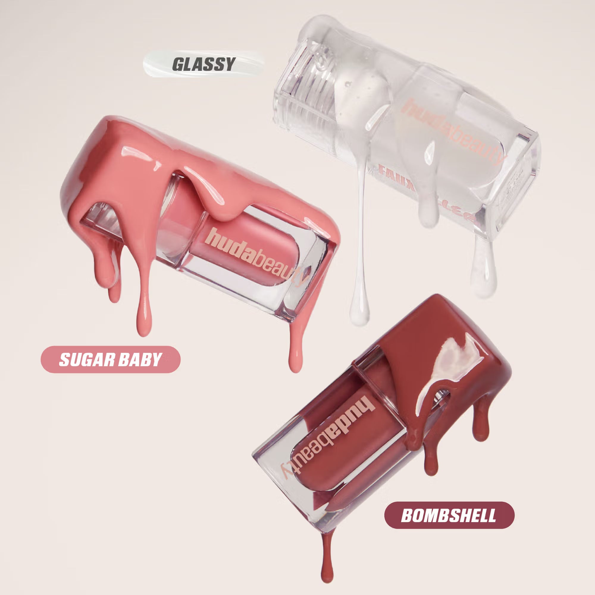 Huda Beauty - Glossiest Gloss Mini Kit