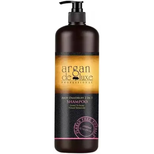 Argan Deluxe Professional -Anti Dandruff 2 In 1 Shampoo (1000ML)