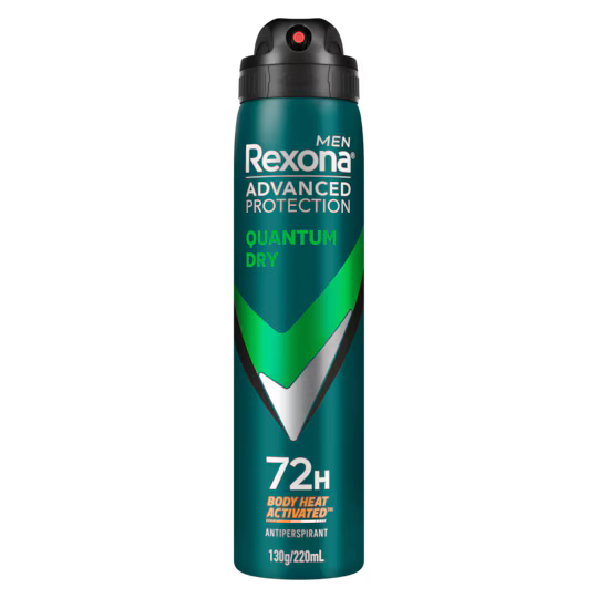 Rexona - 72h Hours Motion Activated Quantum Dry Antiperspirant (200ML)