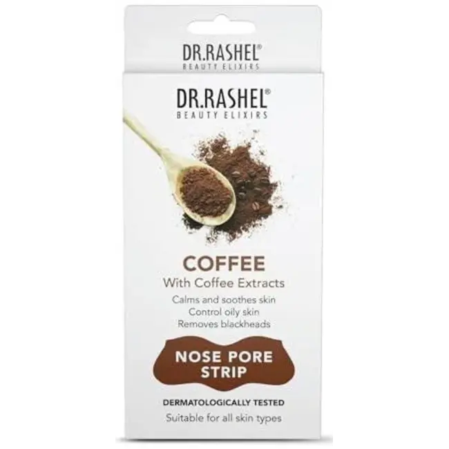 Dr. Rashel - Coffee With Coffee Extracts Nose Pore Strips (10 Strips)