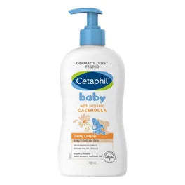 Cetaphil Baby Daily Face & Body Lotion with Organic Calendula (400mL)