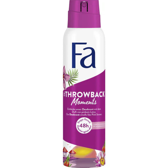 Fa - #Throwback Moments Deodorant (150ML)