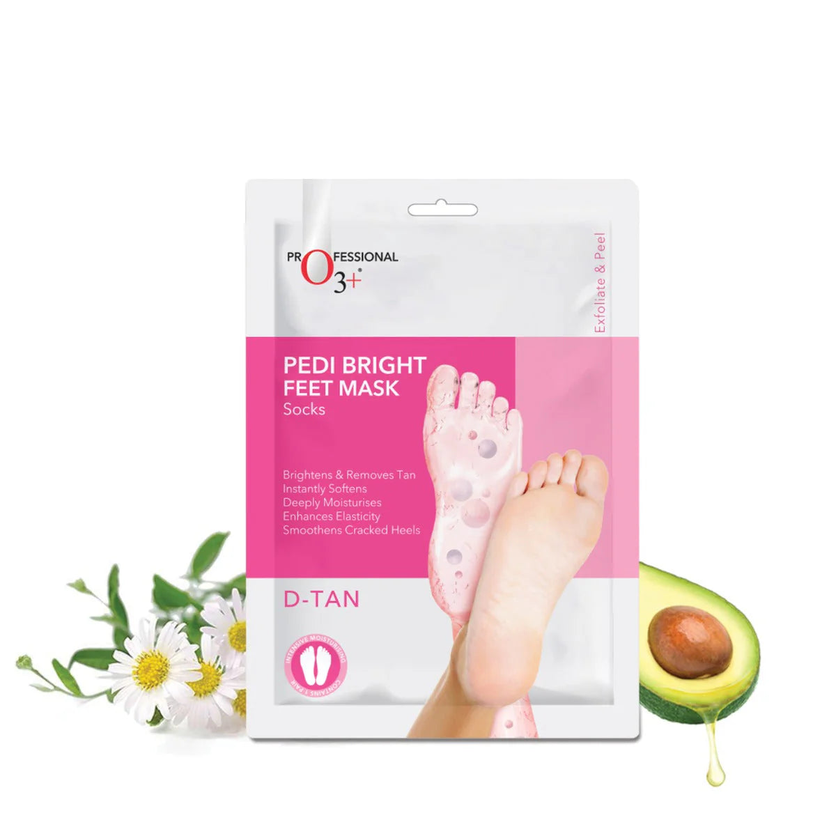 O3+ - Pedi Bright Feet Mask D Tan