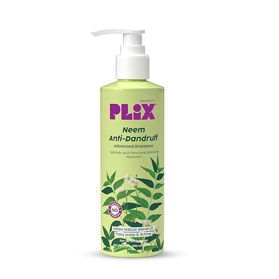 Plix - Neem Anti - Dandruff Advanced Shampoo (200Ml)