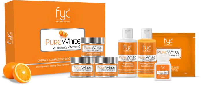 FYC Professional - Pure White Whitening Vitamin - C Overall Complexion Brightening Facial (Single)