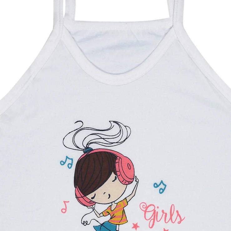 Body Care Kids - Girls Vest (3 Pcs) (1.5 to 10 years)