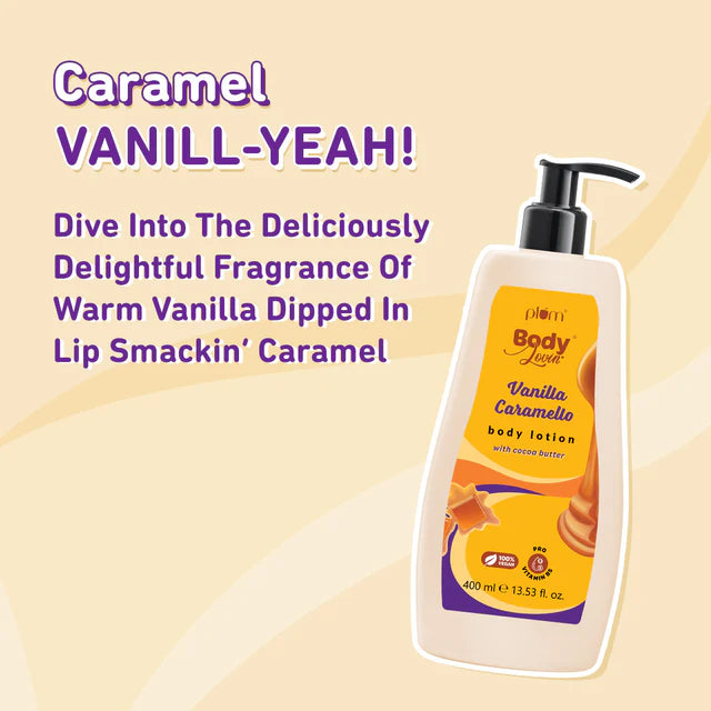 Plum - Body Lovin Vanilla Caramello Body Lotion With Cocoa Butter (400ml)
