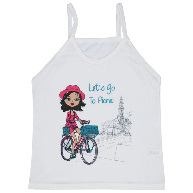 Body Care Kids - Girls Vest (3 Pcs) (1.5 to 10 years)