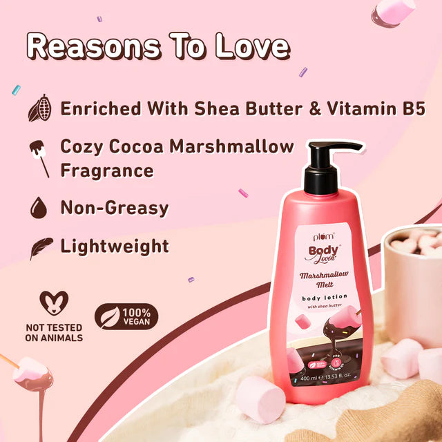 Plum - Body Lovin Marshmallow Melt Body Lotion with Shea Butter (400ml)