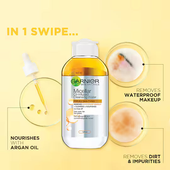 Garnier - Micellar Cleansing Water in Oil All - in - 1