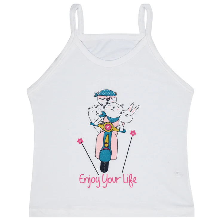 Body Care Kids - Girls Vest (3 Pcs) (1.5 to 10 years)