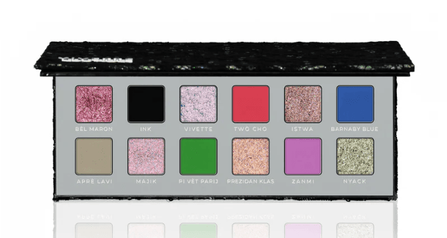 Adept Cosmetics - Eyeshadow And Pressed Pigment Palette Vivette Ingredients