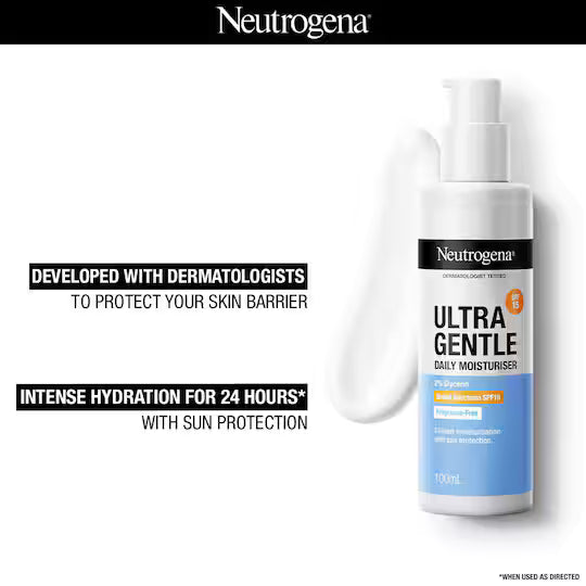 Neturogena - Ultra Gentle Daily Moisturiser Spf 15 (100Ml)