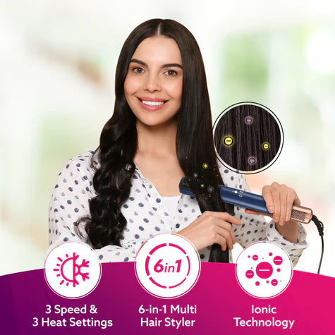 Agaro - 6 in 1 Multi Hair Styler Imperial