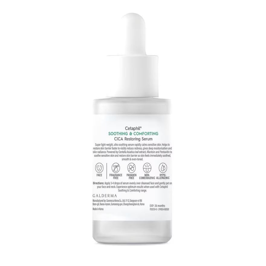 Cetaphil - Soothing & Comforting CICA Restoring Serum (30ML)