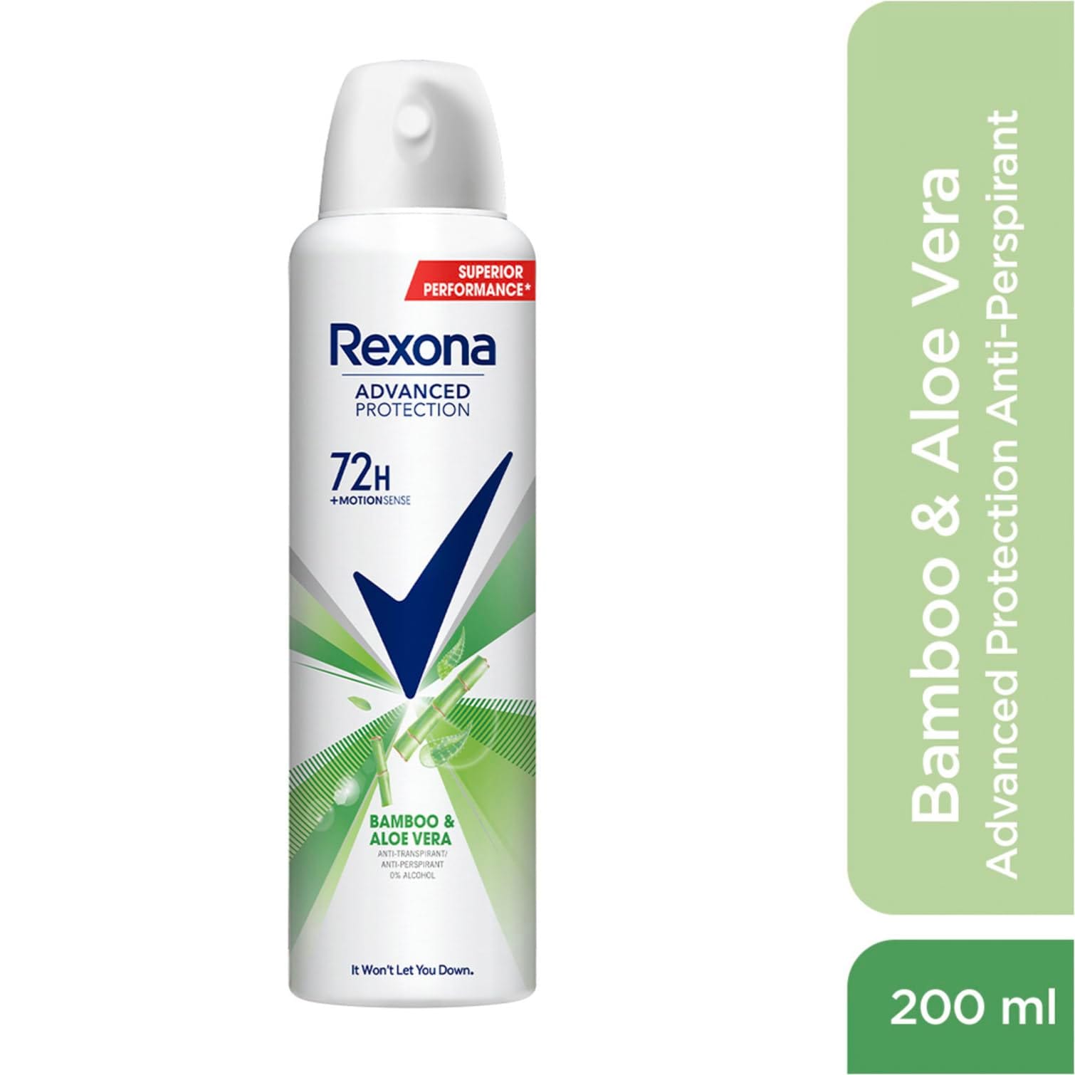 Rexona - 72h Hours +Motion Sense Bamboo & Aloevera (200ML)