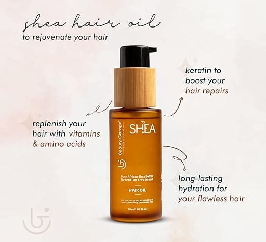 Beauty Garage - Shea Hair Oil (50ml)