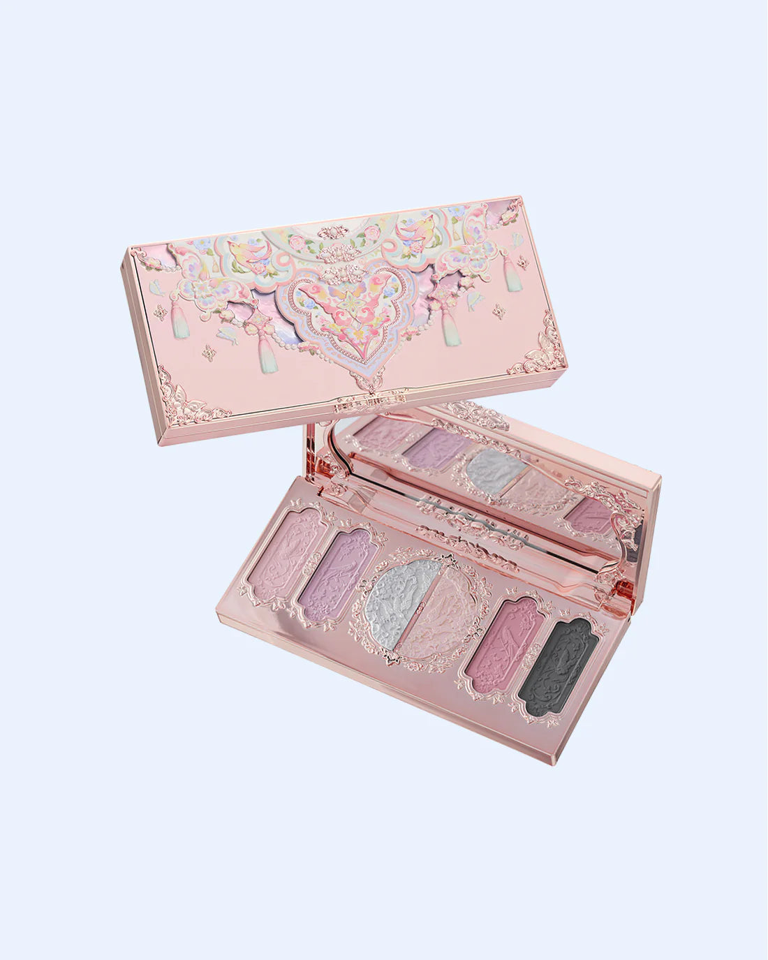 Flower Knows - Butterfly Cloud Collar Collection Embossed Six Color Eyeshadow Palette
