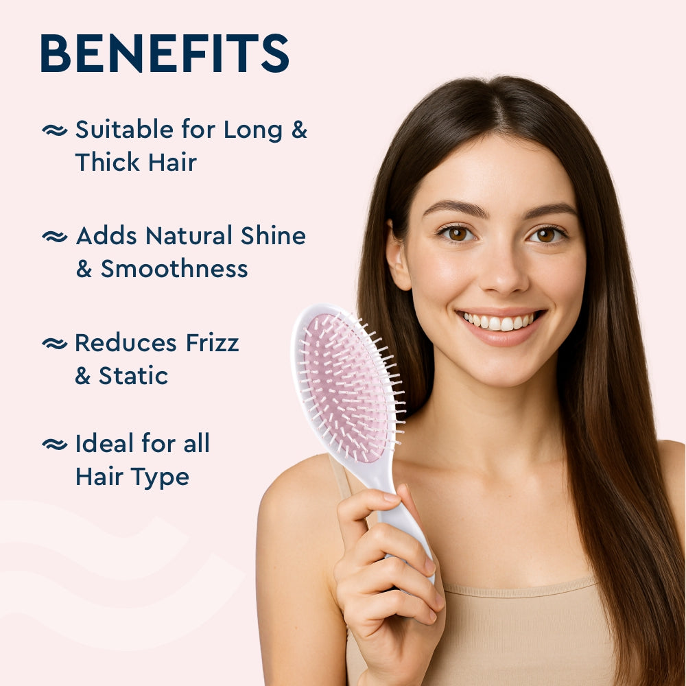 GUBB WORLD TROPICAL BLOOM PADDLE HAIR BRUSH
