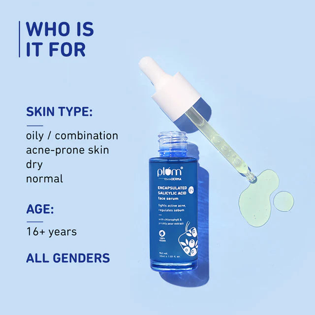 Plum - thinkDERMA 2% Encapsulated Salicylic Acid Face Serum (30ml)