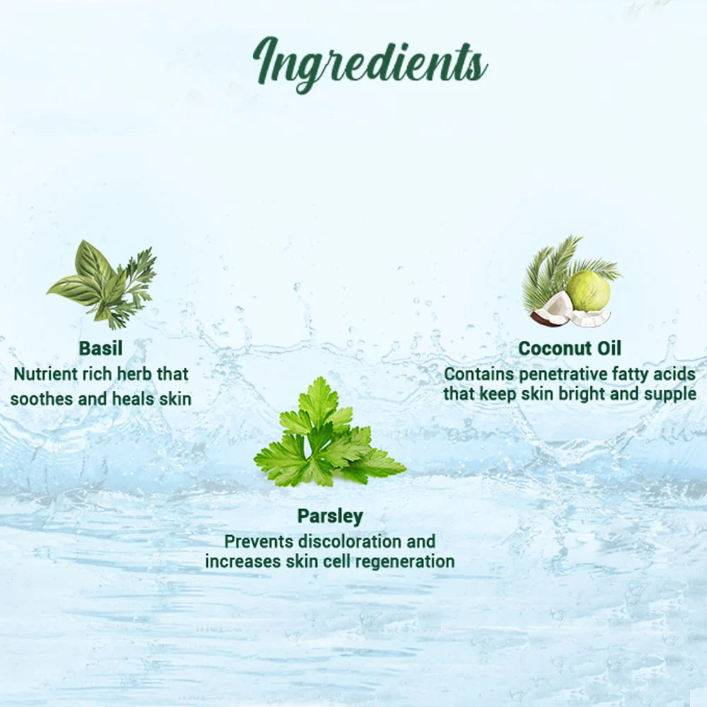 Biotique - Basil & Parsley Revitalizing Bathing Bar (150g)