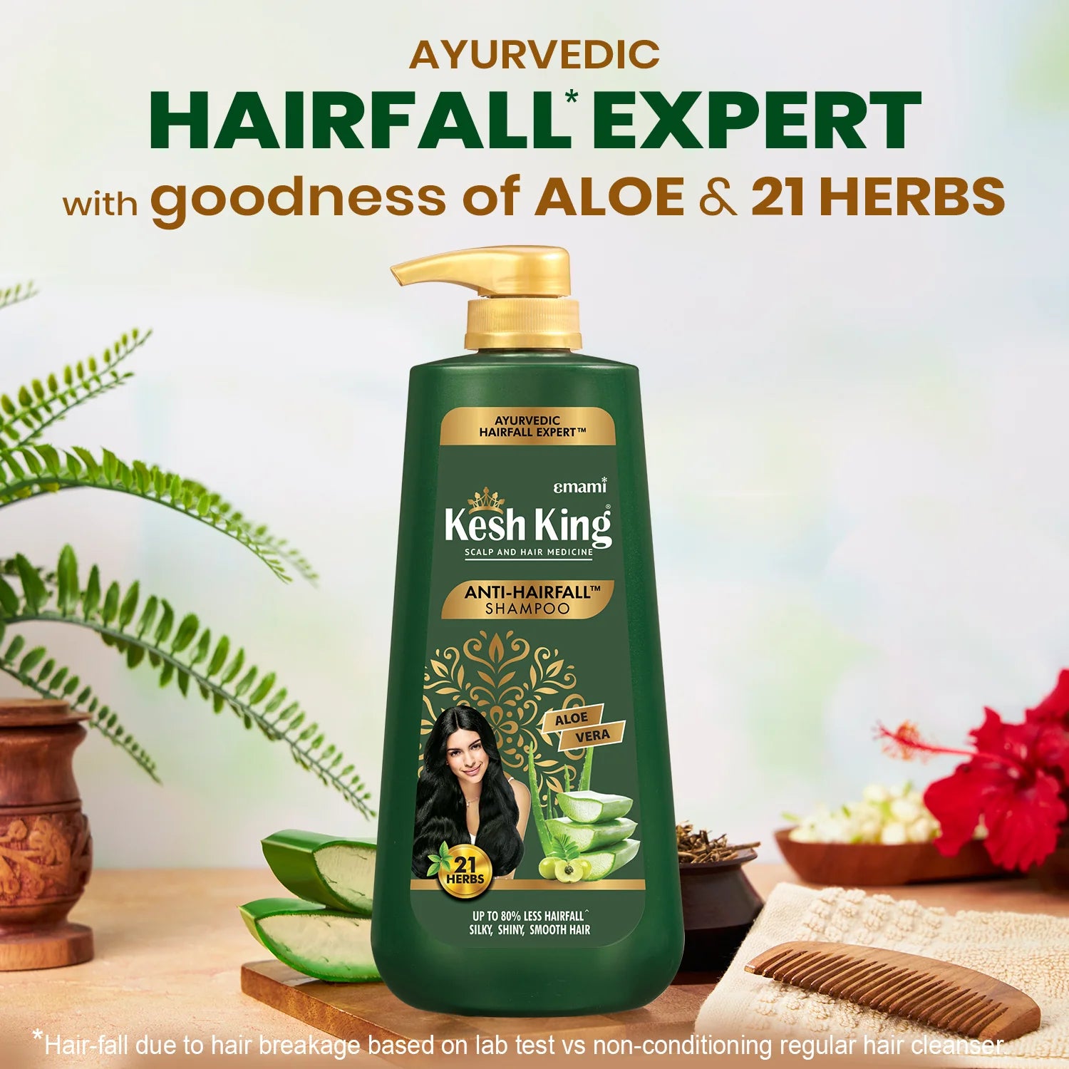 Kesh King - Anti - Hairfall Shampoo (1L) [Buy 1 Get 1 Free]