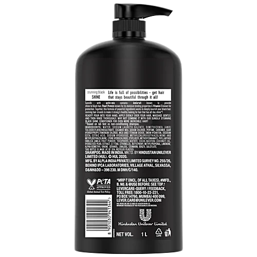 Sunsilk - Stunning Black Shine Shampoo (1L)