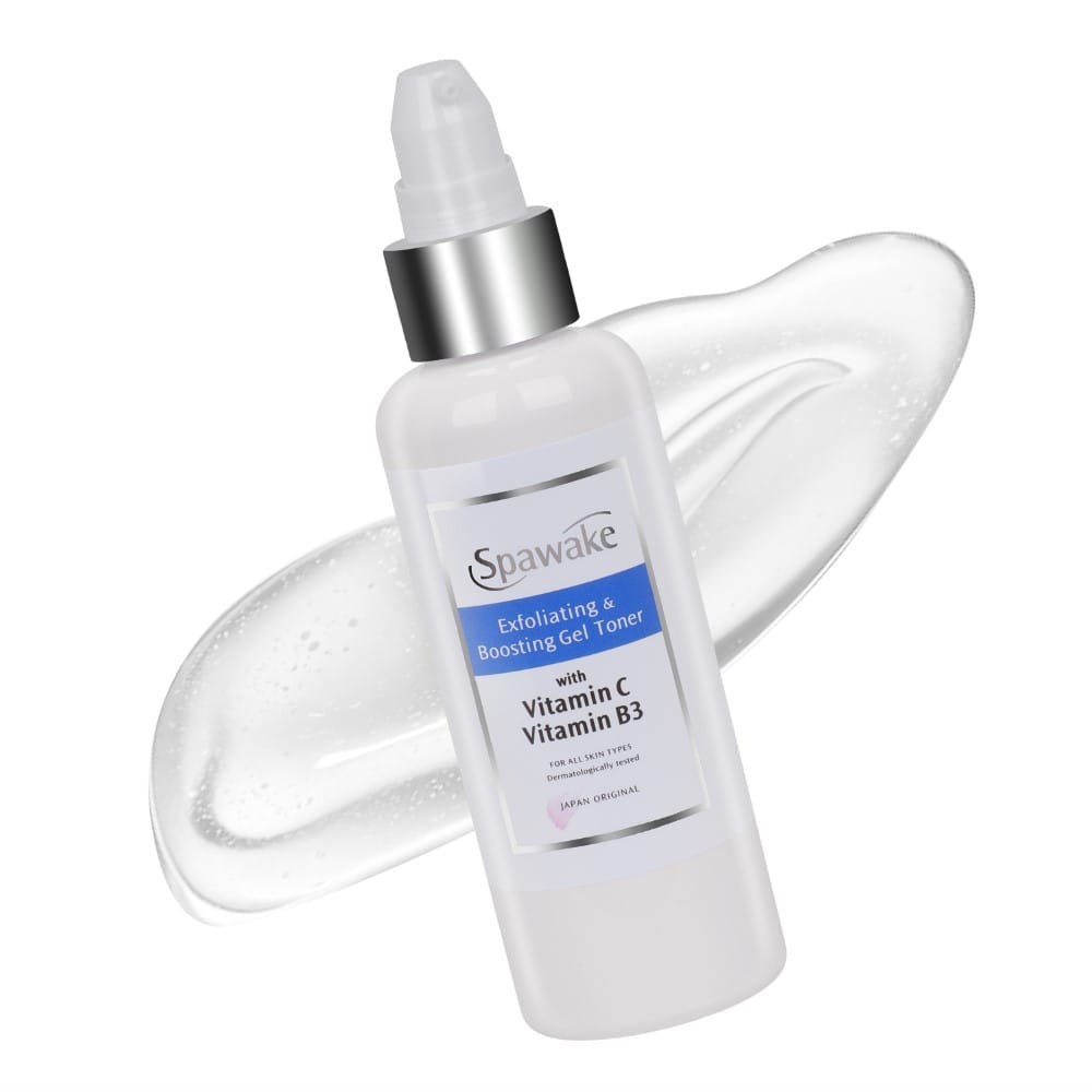 Spawake - Exfoliating & Boosting Gel Toner with Vitamin C & Vitamin B3(120Ml)