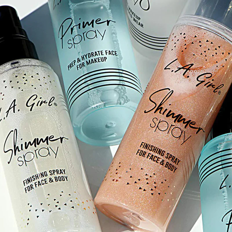 L. A. Girl - Shimmer Spray Finishing Spray For Face & Body (80ML)