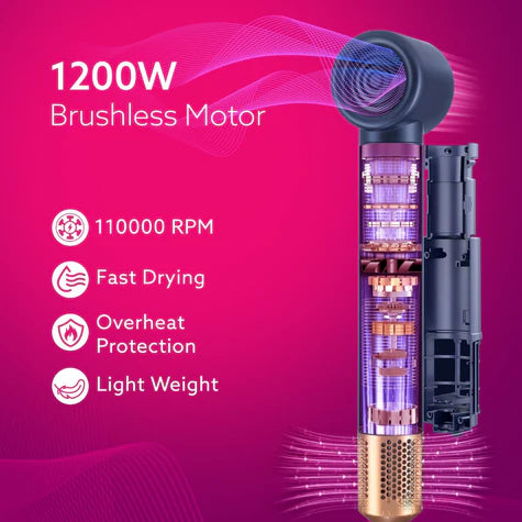 Agaro - 6 in 1 Multi Hair Styler Imperial