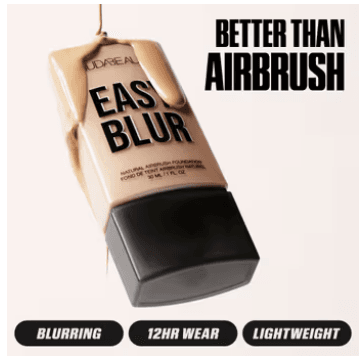Huda Beauty - Easy Blur Natural Airbrush Foundation (30ML)
