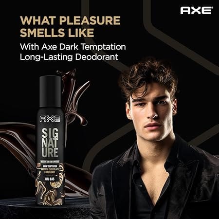 Axe - Signature Dark Temptation Smooth Choclate Fragrance Body Deodrant (154ML)