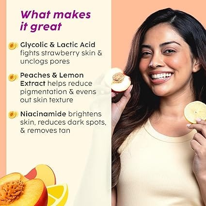 Plix - Peaches & Lemon Detan Bump Eraser Scrub (200g)