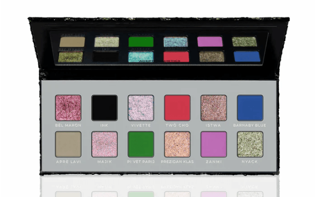 Adept Cosmetics - Eyeshadow And Pressed Pigment Palette Vivette Ingredients