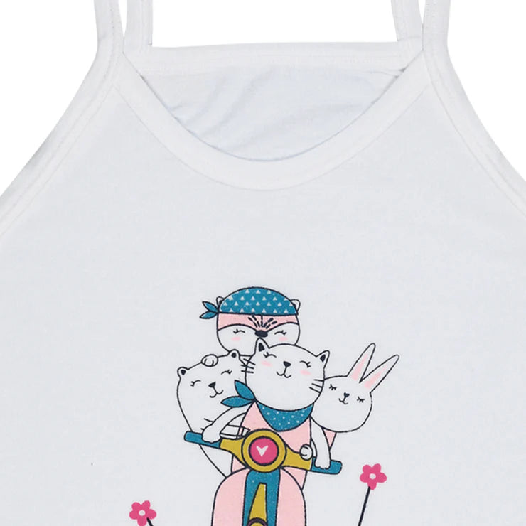 Body Care Kids - Girls Vest (3 Pcs) (1.5 to 10 years)