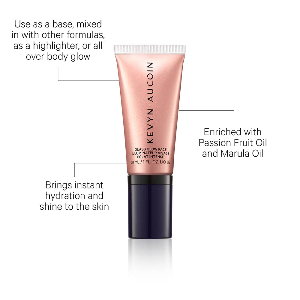 Kevyn Aucoin - Glass Glow Illuminateur Visage Eclat Intense Crystal Clear (30Ml)