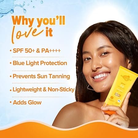 Aqualogica - Glow+ Dewy Sunscreen (80g)