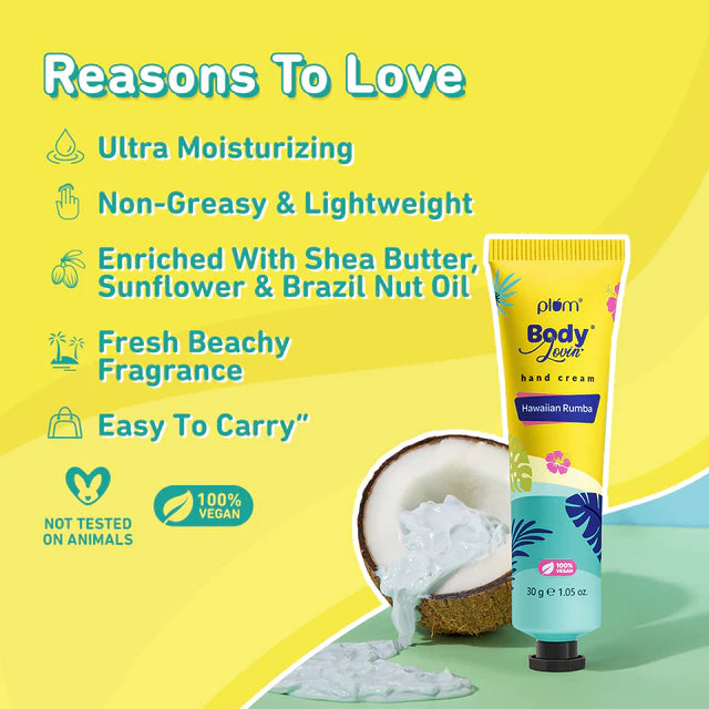 Plum - Body Lovin Handcream Hawaiian Rumba (30g)