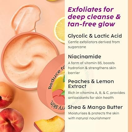 Plix - Peaches & Lemon Detan Bump Eraser Scrub (200g)