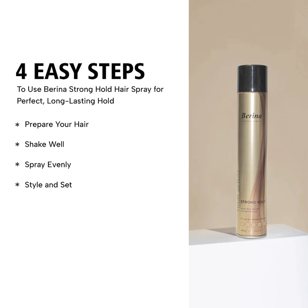 Berina - Super Firm Hold Hair Spray (400ml)