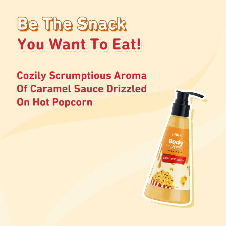Plum - Body Lovin Body Wash Caramel Popcorn (240ml)