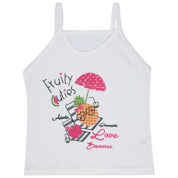 Body Care Kids - Girls Vest (3 Pcs) (1.5 to 10 years)