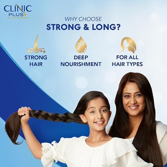 Clinic Plus - Stong & Long Shampoo (1L)