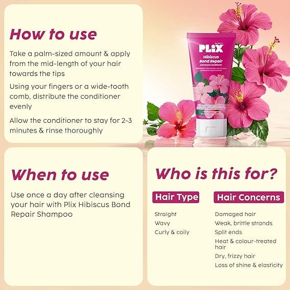 Plix - Hibiscus Bond Repair Advanced Conditioner (175Ml)