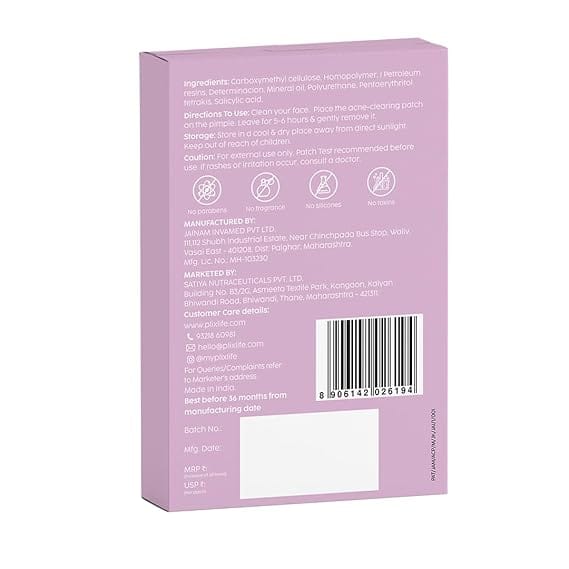 Plix - Acne Patch Salicyclic Acid (36 Patch)