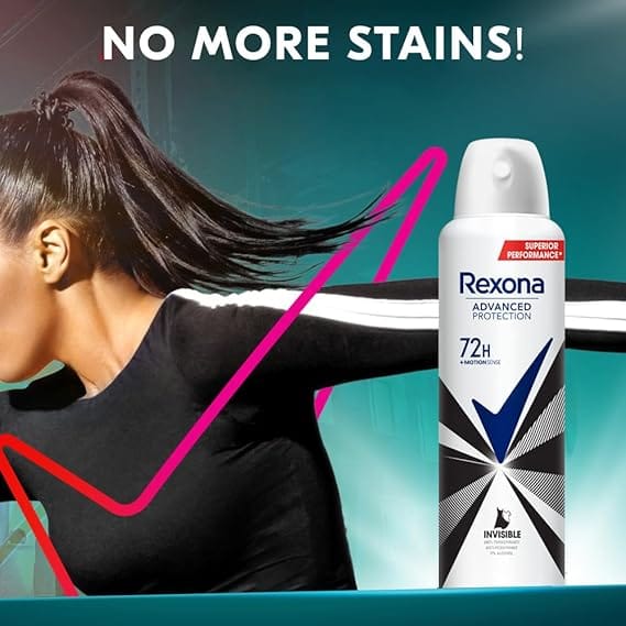 Rexona - 72h Hours +Motion Sense Invisible (200ML)